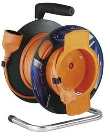 Emos PL Sp. z o.o. Przedłużacz ZWIJANY 1G/PVC/3x1,5/25 m P19125 - Przedłużacze i rozgałęźniki - miniaturka - grafika 3