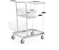 Wózki serwisowe - AJ Wózek do sprzątania. 22002 - miniaturka - grafika 1