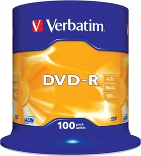 Verbatim Dysk DVD-R 4,7GB 16x cake 25Pack 43522 - Nośniki danych - miniaturka - grafika 3