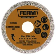 Tarcze do pił - Ferm Tarcza do piły tarczowej diamentowa G50 CSA1033 1 szt - miniaturka - grafika 1