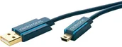 Kable USB - Clicktronic Kabel USB 2.0 70125 [1x Złącze męskie USB 2.0 A 1x Złącze męskie mini-USB 2.0 B] 0.50 m niebieski - miniaturka - grafika 1