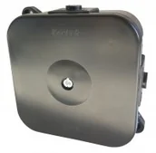 Puszki elektryczne i akcesoria - Karlik Puszka IP 41 Z WKŁ CZARNA 12PHS-1 - miniaturka - grafika 1