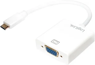 Logilink USB 3.1 C - VGA (UA0237) - Złącza, przejściówki, adaptery - miniaturka - grafika 3