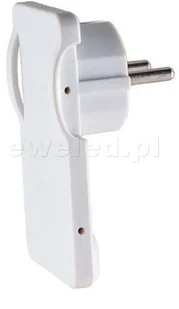 Orno Wtyczka płaska 230V OR-AE-1311/W OR-AE-1311/W - Kostki, złączki, wtyczki - miniaturka - grafika 2