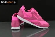 Buty sportowe damskie - Reebok CL Nylon Slim Metal AR2718 różowy - miniaturka - grafika 1