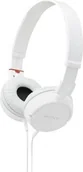 Słuchawki - Sony MDR-ZX100 białe (MDR-ZX100W) - miniaturka - grafika 1