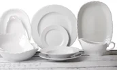 Serwisy obiadowe - Ćmielów Serwis obiadowy dla 12 osób (44 el) - Rococo 0001 BW - miniaturka - grafika 1