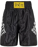 Kimona, stroje i obuwie - BENLEE Spodenki Benlee Rocky Marciano Mężczyzn Boksu Tajskiego Bonaventure, Czarny, Xxxl (190074-1000-XXXL_1000_XXXL) - miniaturka - grafika 1