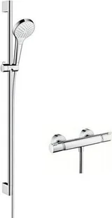 Hansgrohe Croma Select S Vario Zestaw prysznicowy 65 cm chrom/biały 27013400 - Zestawy prysznicowe - miniaturka - grafika 2