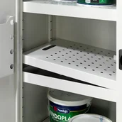 Szafy biurowe - AJ Półka dodatkowa do szaf na chemikalia 266400 - miniaturka - grafika 1