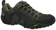 Buty trekkingowe męskie - Merrell Intercept J73703 zielony - miniaturka - grafika 1