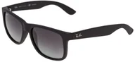 Okulary przeciwsłoneczne - Ray Ban JUSTIN Okulary przeciwsłoneczne czarny 0RB4165 - miniaturka - grafika 1