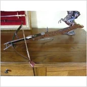 Repliki - broń - WŁOCHY ŚREDNIOWIECZNA RYCERSKA REPLIKA KUSZY - miniaturka - grafika 1