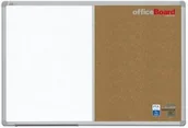 Tablice i flipcharty - 2x3 Tablica Combi suchościeralna i korkowa 120x90cm - miniaturka - grafika 1