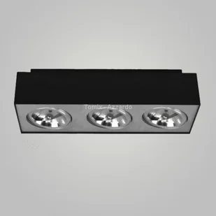 Azzardo Paulo 3 230V 16W GM4301 BK/ALU - Lampy pozostałe - miniaturka - grafika 2