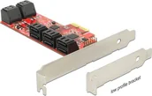Kontrolery - DeLOCK Kontroler 10x SATA3 + śledź low profile 89384 - miniaturka - grafika 1