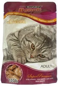 Certech Super Benek Saszetka kurczak w sosie 100g - Mokra karma dla kotów - miniaturka - grafika 2