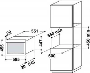 Whirlpool AMW 597 IXL - Kuchenki mikrofalowe do zabudowy - miniaturka - grafika 3