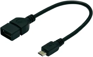 Assmann Kabel OTG USB-Kabel USB 0,2 m AK-300309-002-S - Kable USB - miniaturka - grafika 3