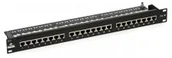 Panele krosownicze - ABCVISION PATCHPANEL PP-24/RJ45 1U 24 PORTY KAT. 5e - miniaturka - grafika 1