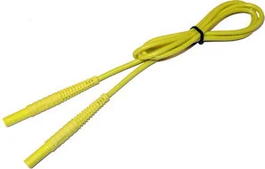 Conotech 1,2 m żółty 1 kV (wtyki bananowe) WAPRZ1X2YEBB - Przewody elektryczne - miniaturka - grafika 2