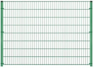 Ogrodzenia - Panel 2D ocynkowany 250 x 143 cm malowany RAL 6005 - miniaturka - grafika 1