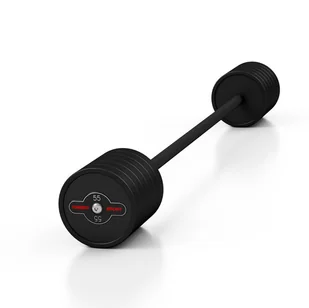 Marbo Sport Sztanga gumowana prosta 55 kg czarna MW-SG-55-K4 - Sztangi Marbo Sport Sztanga gumowana prosta 55 kg czarna MW-SG-55-K4 - Sztangi - miniaturka - grafika 1