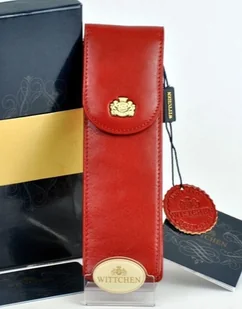 Wittchen 10-2-169-3 Etui na długopisy czerwony - Etui na długopisy i pióra - miniaturka - grafika 4