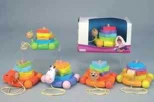 Eichhorn SKADANE ZWIERZTKOPIRAMIDA 2242 - Samochody i pojazdy dla dzieci - miniaturka - grafika 2