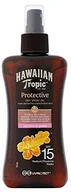 Balsamy i kremy do opalania - Hawaiian Tropic Protective Dry Spray Oil LSF 15, 200 ML Y00526F0 - miniaturka - grafika 1
