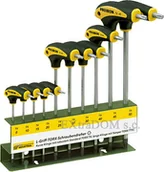 Klucze i nasadki - Proxxon Klucze torx L-Griff kpl. 9 sztuk ze stojakiem PRK-22652 - miniaturka - grafika 1