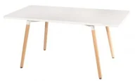 Stoły - D2.Design Stół Copine blat biały 160x80 cm - miniaturka - grafika 1