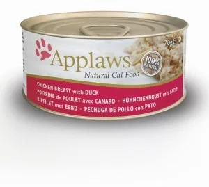 Applaws Puszka dla kota Kurczak i Kaczka 70g 10344 - Mokra karma dla kotów - miniaturka - grafika 4