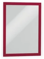 Systemy ekspozycyjne i znaki informacyjne - Durable Ramka samoprzylepna DURAFRAME A4 czerwona 2 sztuki DU118-3 - miniaturka - grafika 1