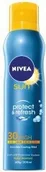 Balsamy i kremy do opalania - Nivea Sun Protect & Refresh Invisible Cooling Mist SPF30+ 200ml - miniaturka - grafika 1