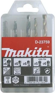 Makita zestaw Economy uchwyt narzędziowy 1/4 5 sztuk D-23759 - Wiertła - miniaturka - grafika 3