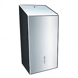 Merida Pojemnik na papier toaletowy w listkach STELLA wersja polerowana, firmy M - Dozowniki papieru i mydła dla firm - miniaturka - grafika 2