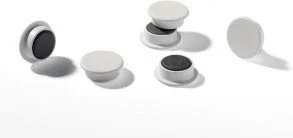 DURABLE Magnesy, średnica 15 mm, białe, 8 szt. - Magnesy DURABLE Magnesy, średnica 15 mm, białe, 8 szt. - Magnesy - miniaturka - grafika 1