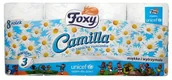 Papier toaletowy - Foxy Camilla Papier toaletowy o zapachu rumianku 8 rolek - miniaturka - grafika 1