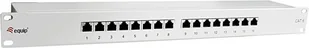 Equip Patch Panel 16 port 1U kat.6 ekranowany szary 326316 - Pozostałe akcesoria sieciowe - miniaturka - grafika 3