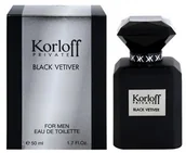 Wody i perfumy unisex - Korloff Private Black Vetiver 50 ml woda toaletowa - miniaturka - grafika 1