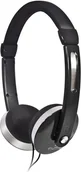 Słuchawki - Puro PHF207BLK (stereo z pilotem i mikrofonem) - miniaturka - grafika 1