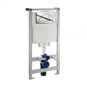 Stelaże i zestawy podtynkowe do WC - Ideal Standard Diamante Evo Stelaż podtynkowy do miski wiszącej chrom C0067AA - miniaturka - grafika 1