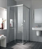 Kabiny prysznicowe - Kermi Atea 120 ATC2L12018V - miniaturka - grafika 1