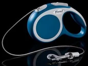 Smycze dla psów - Flexi Vario Smycz linka XS do 3m niebieska [FL-9023] 10127 - miniaturka - grafika 1