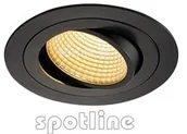 Lampy sufitowe - Spotline New Tria DL zestaw 12W (okrągła) 2700K - Czarny (114220) - miniaturka - grafika 1