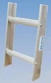 Drabiny - Krause Drabina aluminiowa kominiarska 7 szczebli - naturalne aluminium - miniaturka - grafika 1