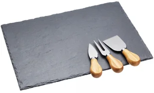 Kitchen Craft Deska do serów ze sztućcami ARTCHEESESLATE - Noże kuchenne - miniaturka - grafika 3