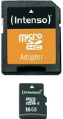 Karty pamięci - Intenso 3403470 microSD Card 16 GB 3403470 - miniaturka - grafika 1