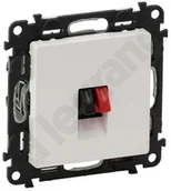 Gniazdka elektryczne - Legrand Valena Life Gniazdo głośnikowe Pojedyncze Biały - 753172 - miniaturka - grafika 1